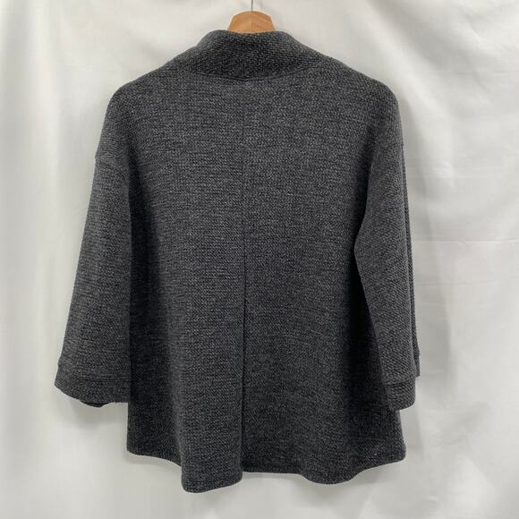 Anthropologie gray mock neck top - Picture 3 of 4